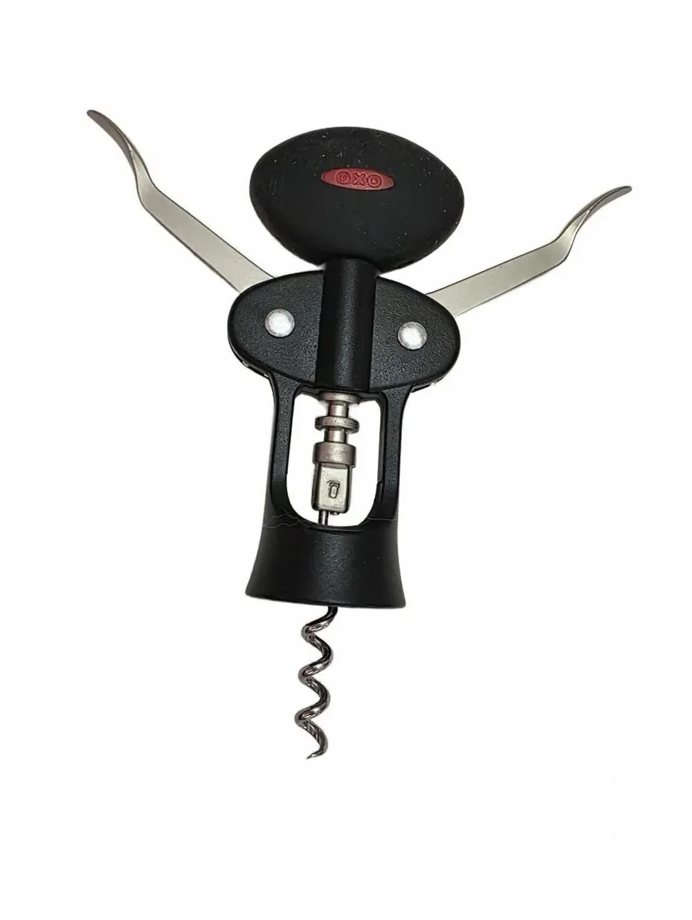 OXO SoftWorks Winged Corkscrew Wine Bottle Opener Tool Black